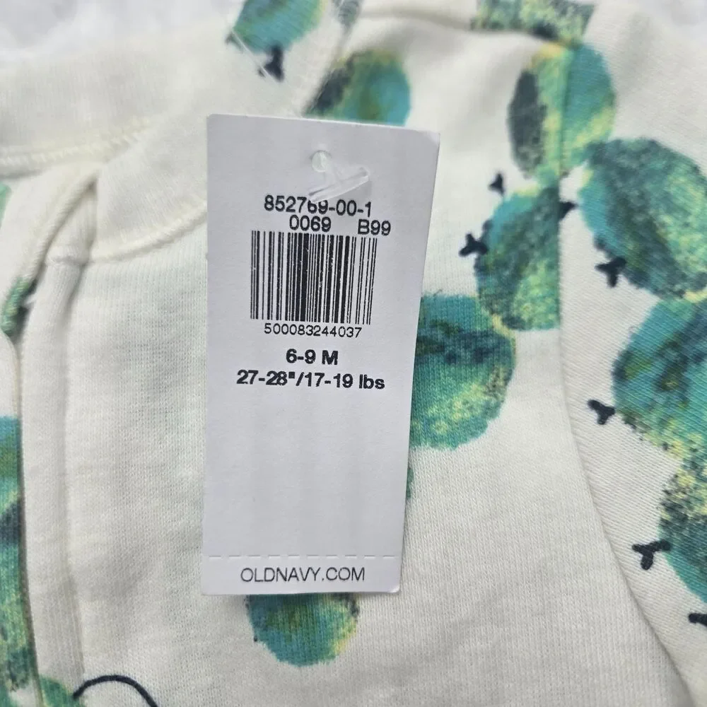 Carter's Baby Footed Sleeper 6-9 Months Multicolor NWT Foldover Mitts lot